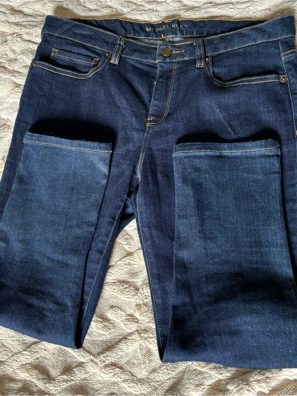 Michael Kors Men's Navy Straight Jeans